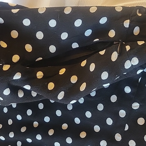 Forever 21 Women's Black and White Polka Dot Dress, Size: XL, NWT - Picture 3 of 13